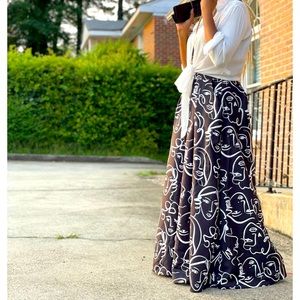 High Waist Palazzo Pants